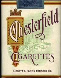  Chesterfield  Liggett & Myers